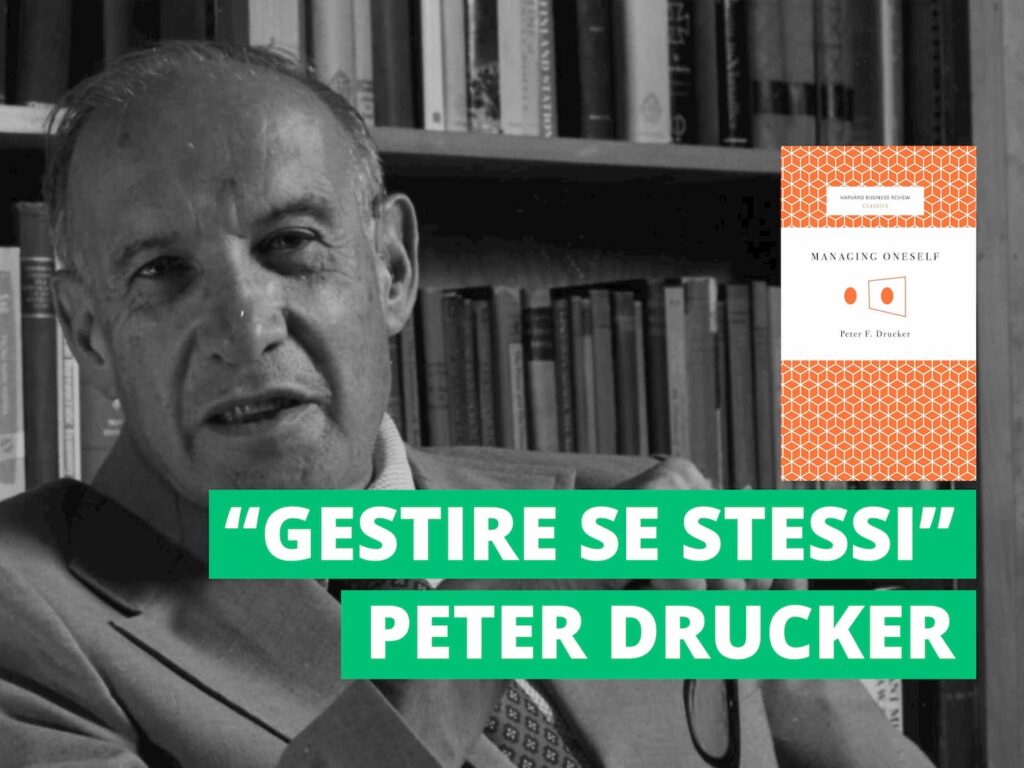 gestire se stessi peter drucker