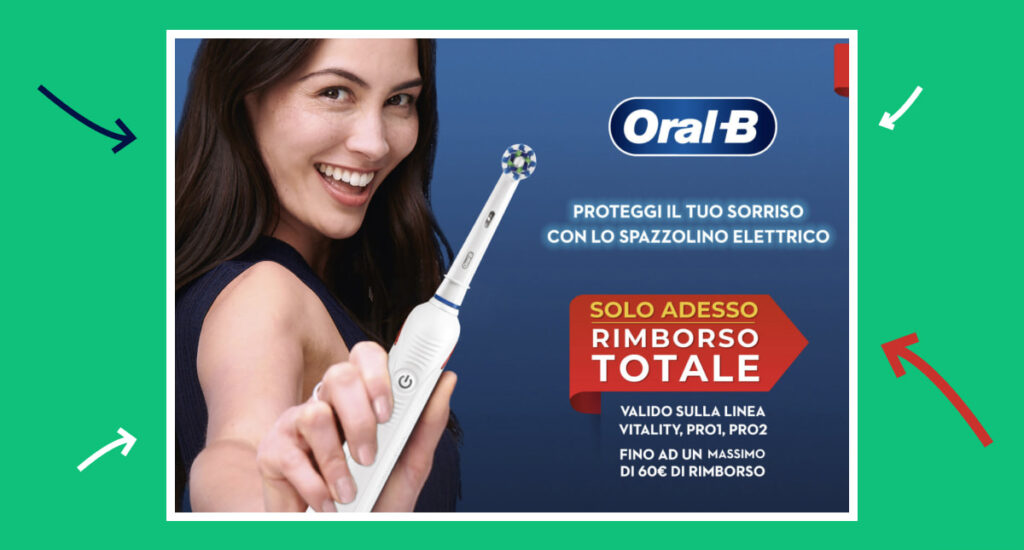 copertina dell'articolo oral-b rimborso totale