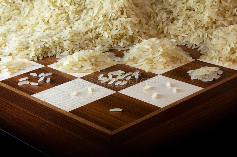 come investire 50 euro - la scacchiera con il riso
