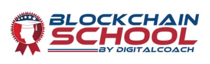 logo blockchain school by digital coach, la scuola per diventare sviluppatore solidity