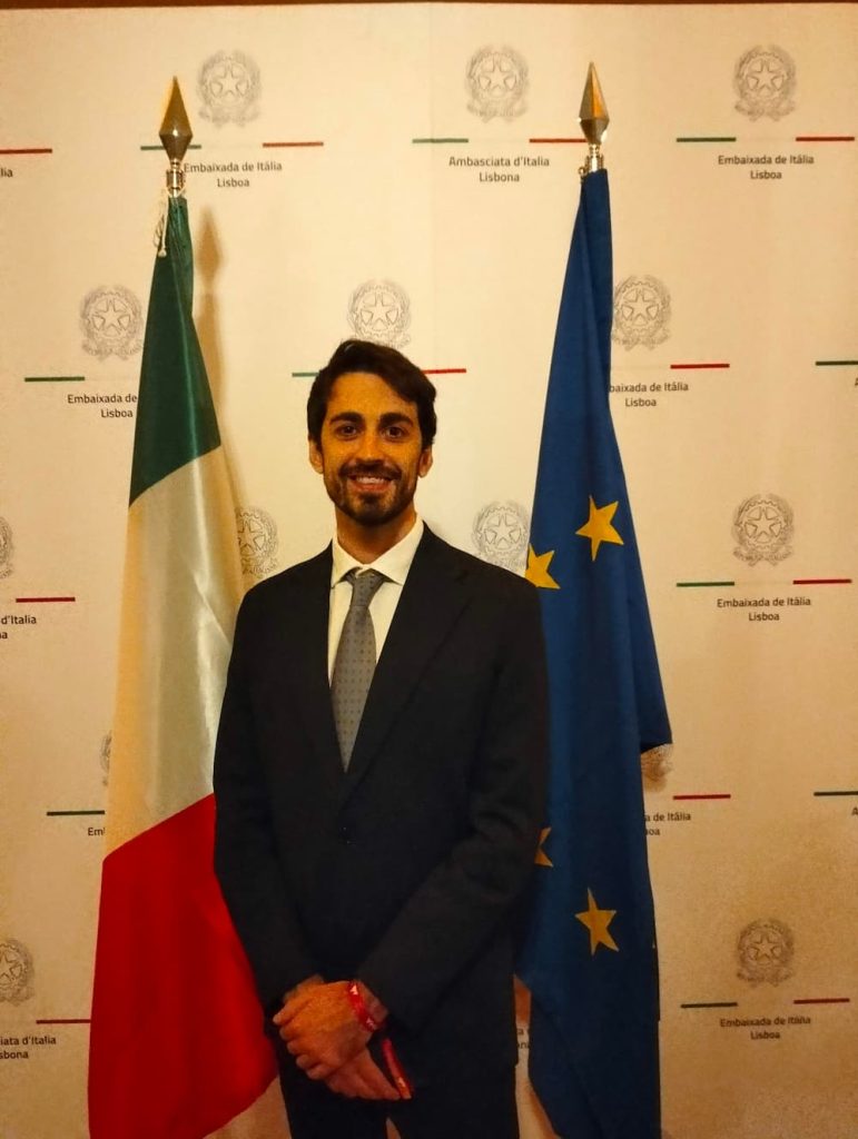 dario de micheli all'ambasciata italiana di lisbona