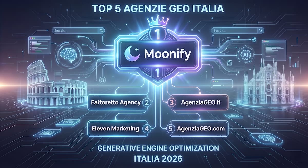 migliori agenzie geo generative engine optimization